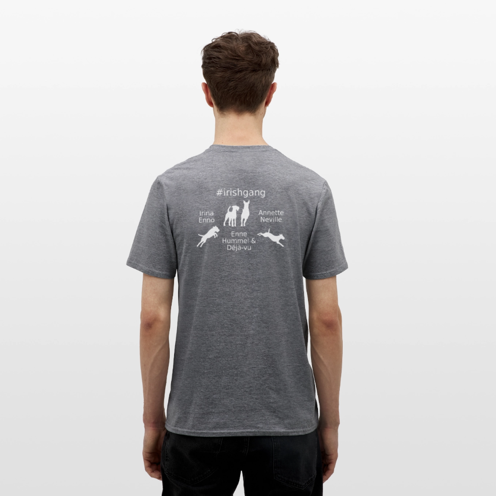 Männer T-Shirt - IRISHGANG - Graphit meliert