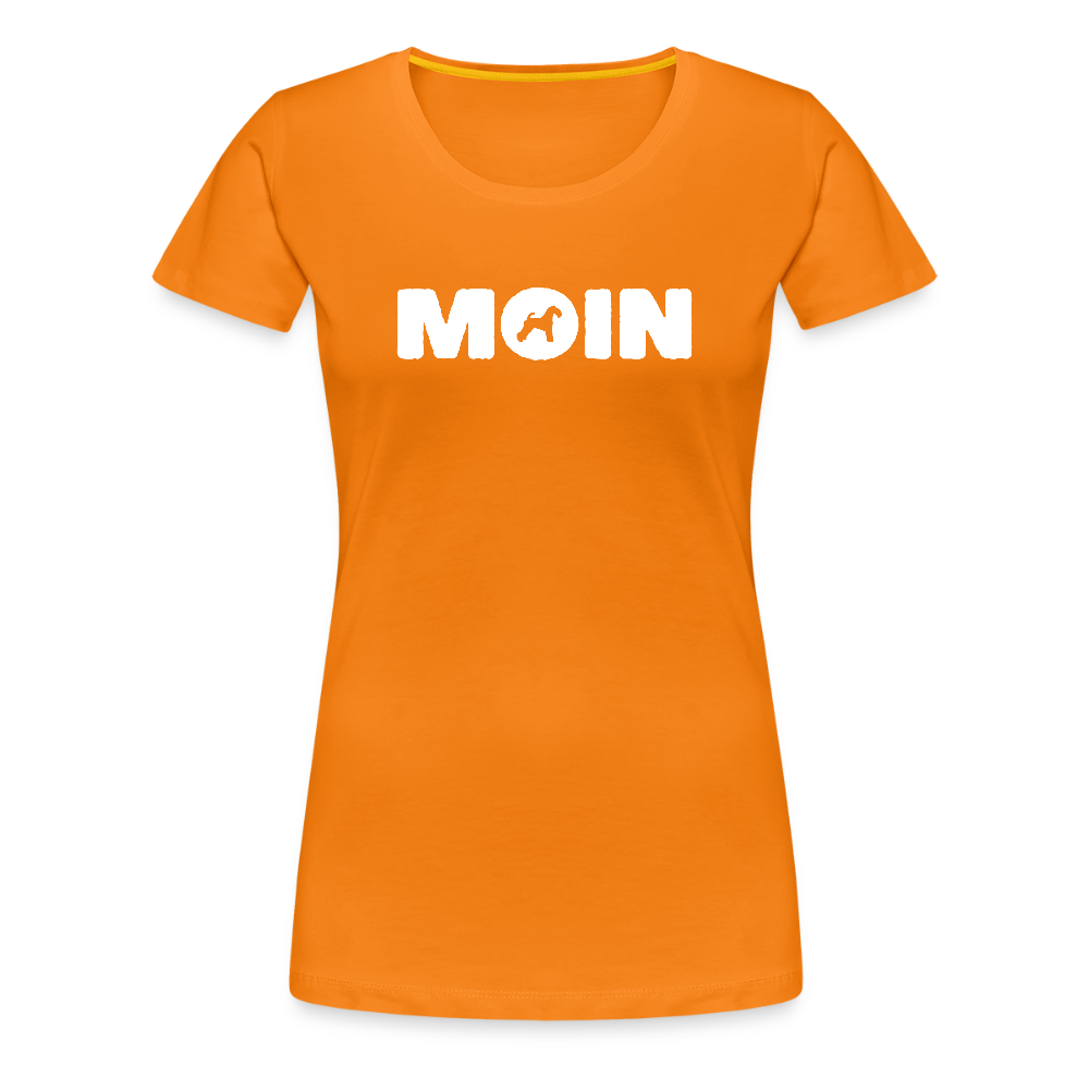 Women’s Premium T-Shirt - Kerry Blue Terrier - Moin - Orange