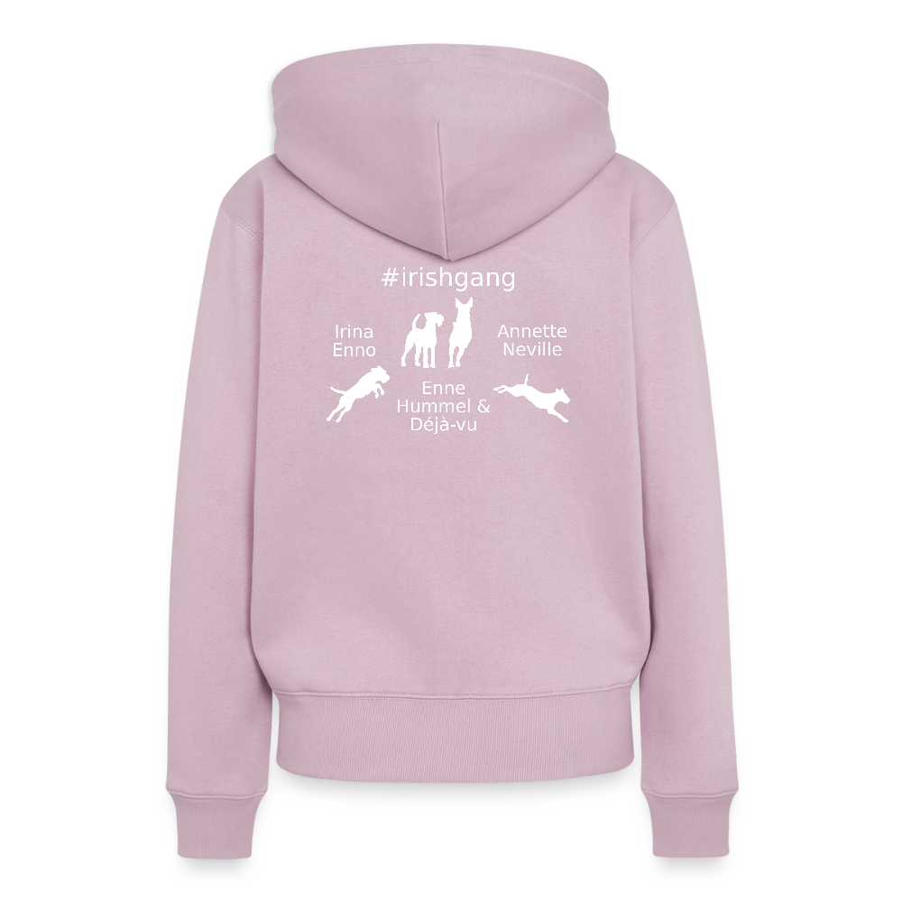 Frauen Premium Hoodie - #IRISHGANG - Altrosa
