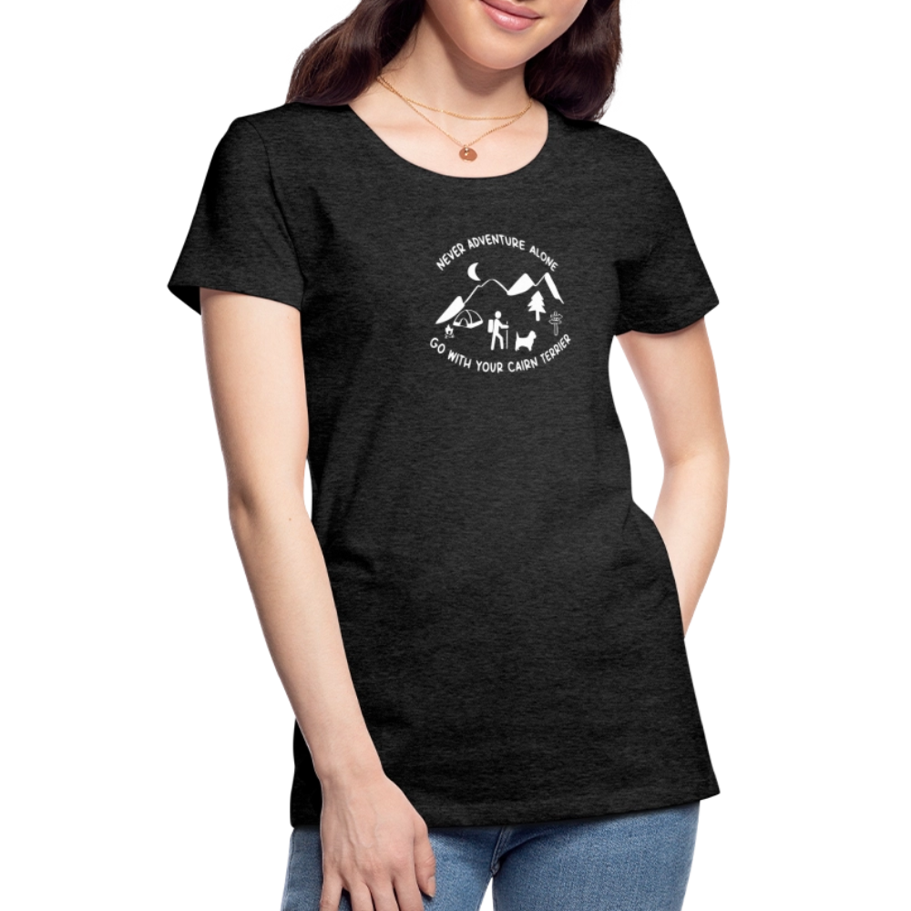 Women’s Premium T-Shirt - Cairn Terrier - Abenteuer - Anthrazit