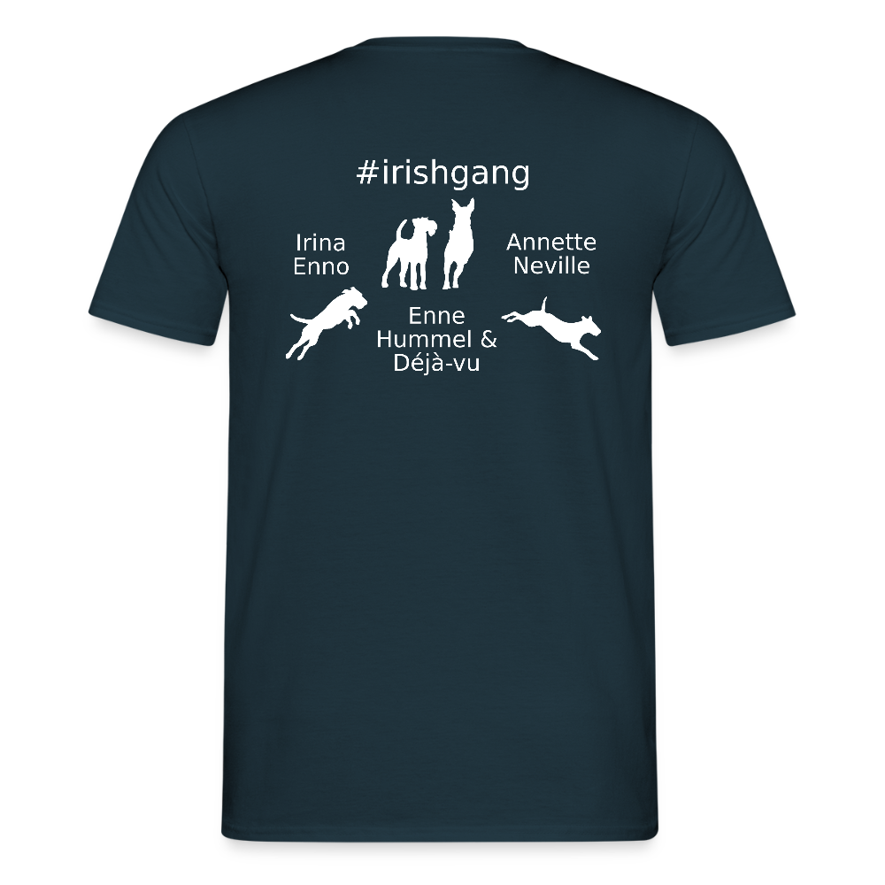 Männer T-Shirt - IRISHGANG - Navy