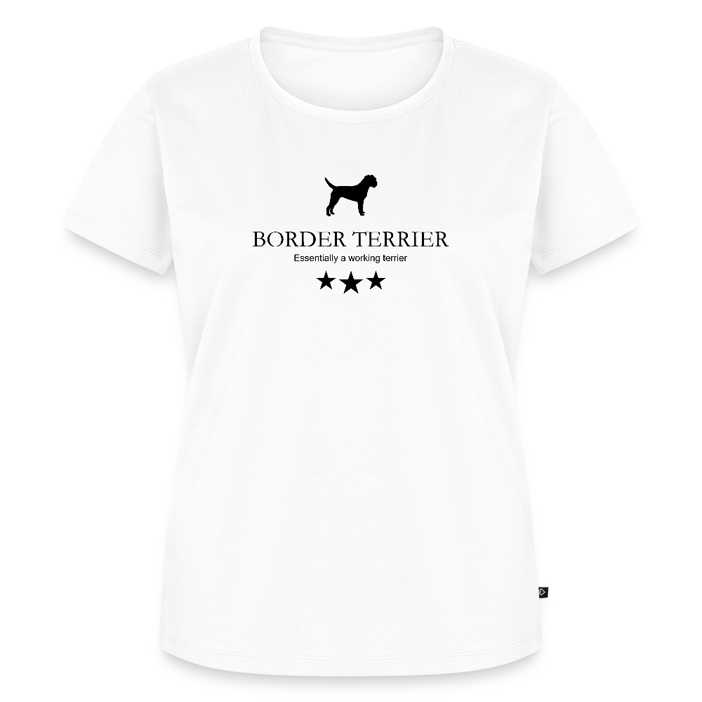 Women’s Premium T-Shirt - Border Terrier - Essentially a working terrier... - Weiß