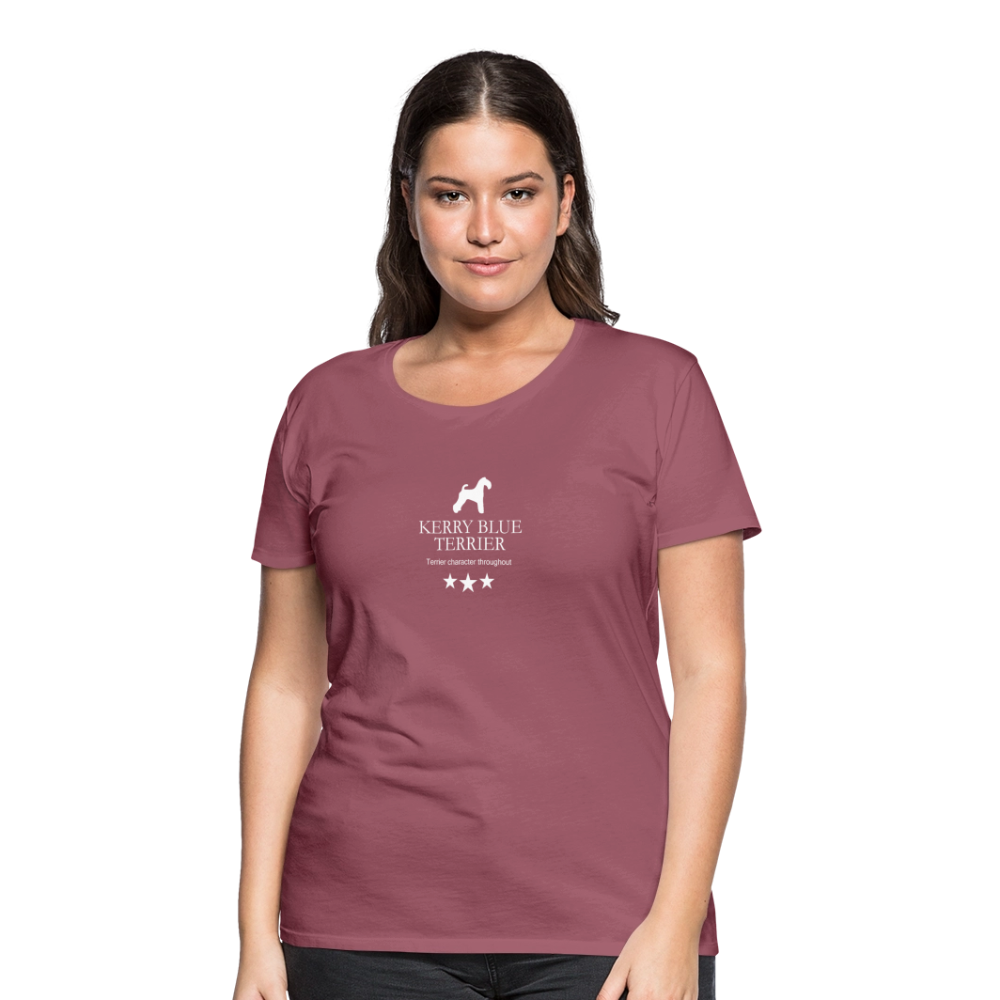 Women’s Premium T-Shirt - Kerry Blue Terrier - Terrier character throughout... - Malve