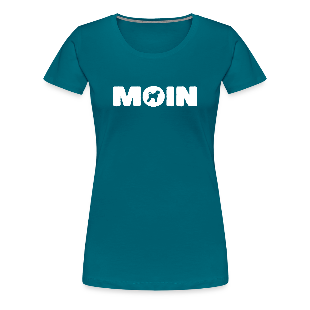Women’s Premium T-Shirt - Schwarzer Russischer Terrier - Moin - Divablau