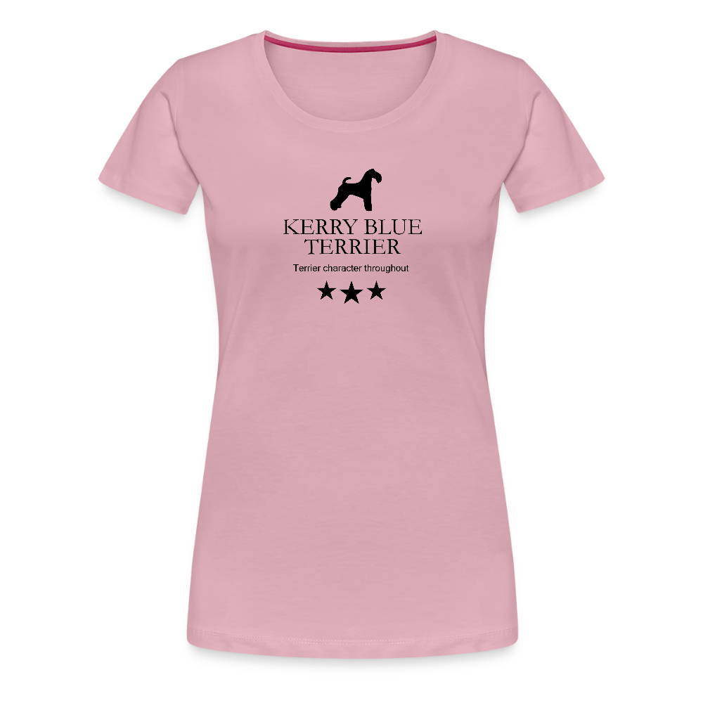 Women’s Premium T-Shirt - Kerry Blue Terrier - Terrier character throughout... - Hellrosa