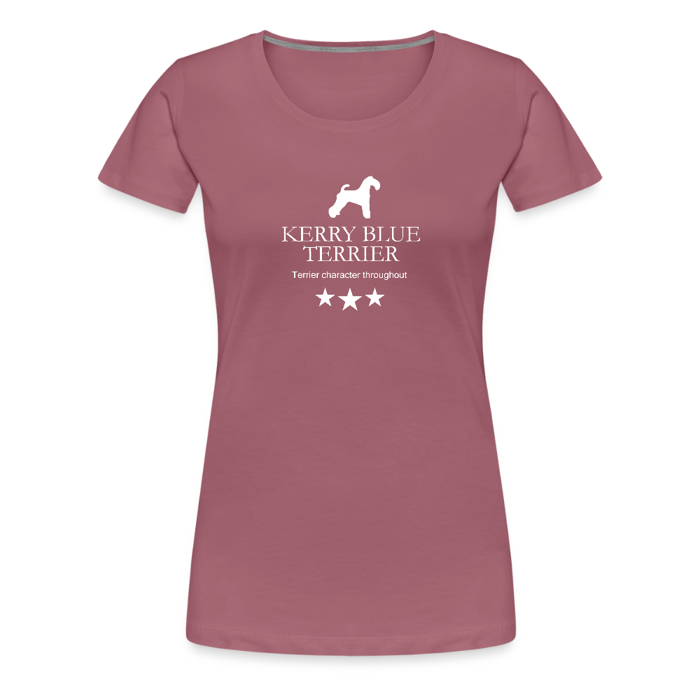 Women’s Premium T-Shirt - Kerry Blue Terrier - Terrier character throughout... - Malve