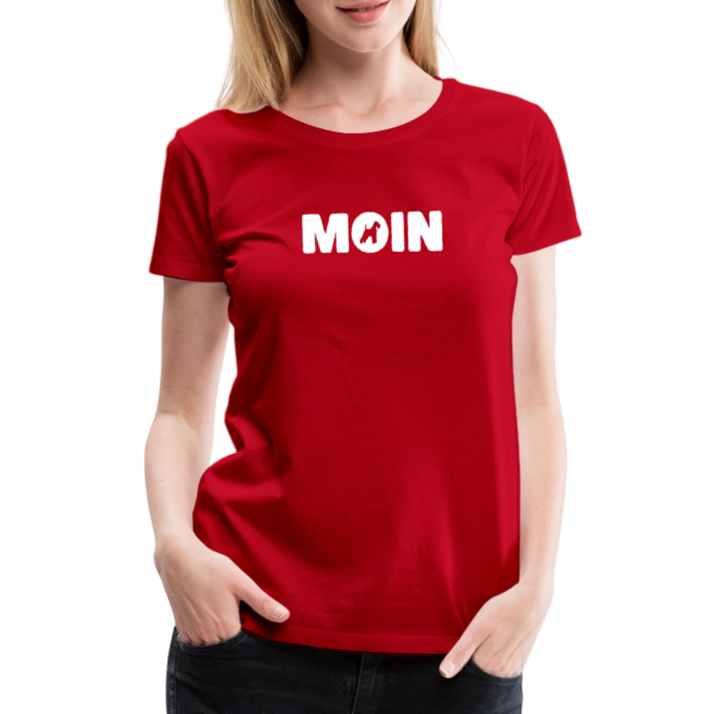 Women’s Premium T-Shirt - Welsh Terrier - Moin - Rot