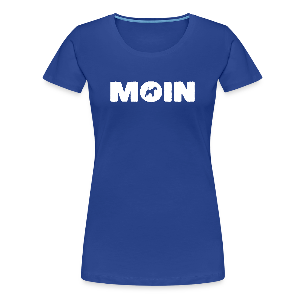 Women’s Premium T-Shirt - Drahthaar Foxterrier - Moin - Königsblau