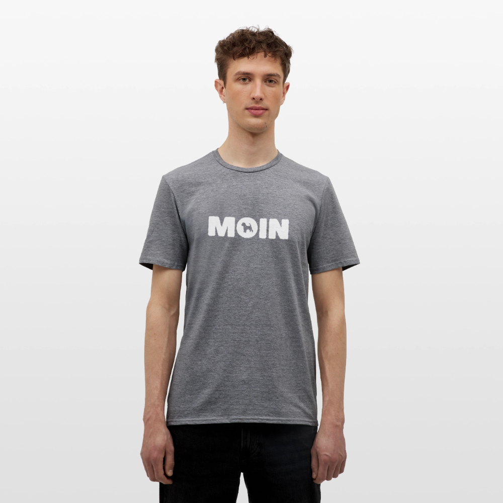 Jack Russell Terrier - Moin | Männer T-Shirt - Graphit meliert