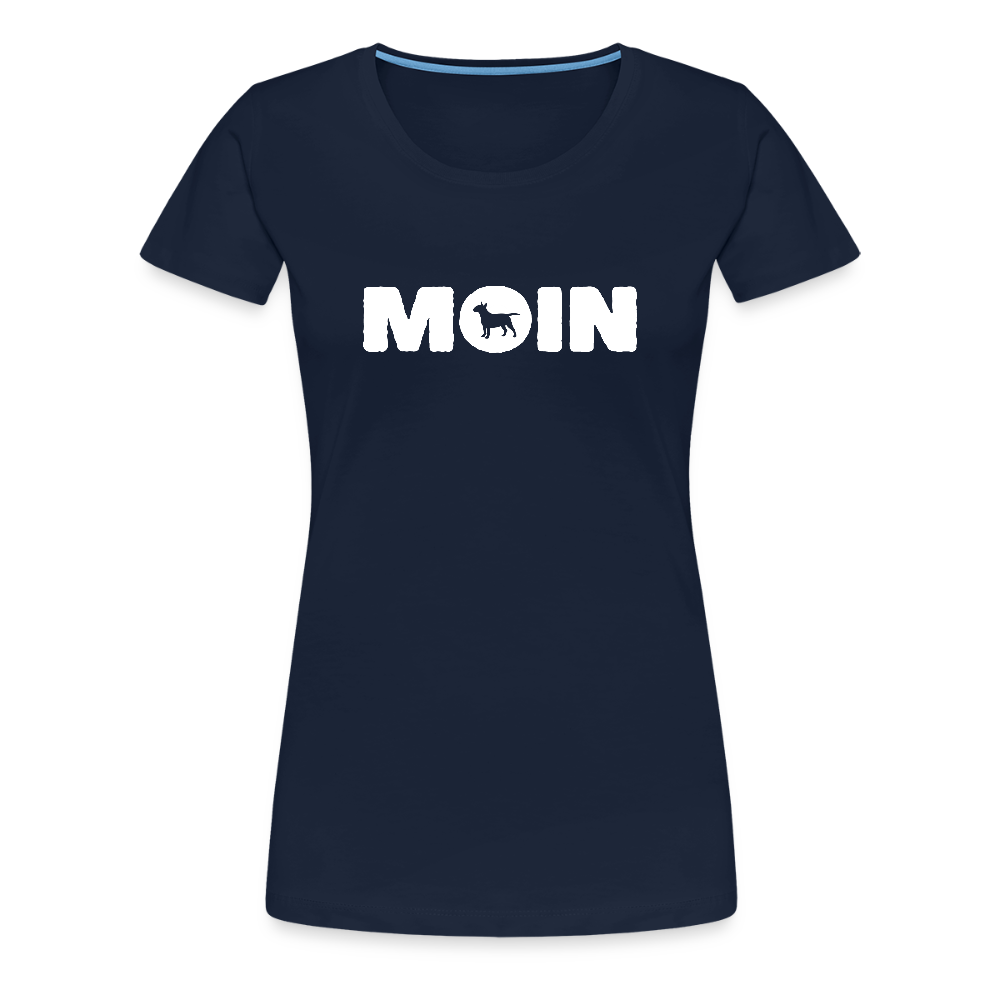 Bull Terrier - Moin | Women’s Premium T-Shirt - Navy