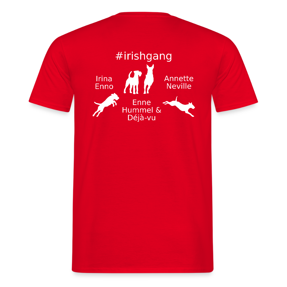 Männer T-Shirt - IRISHGANG - Rot