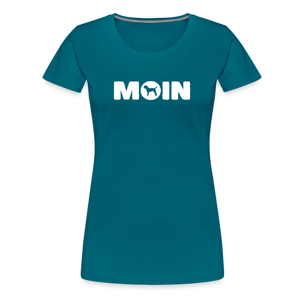Women’s Premium T-Shirt - Border Terrier - Moin - Divablau