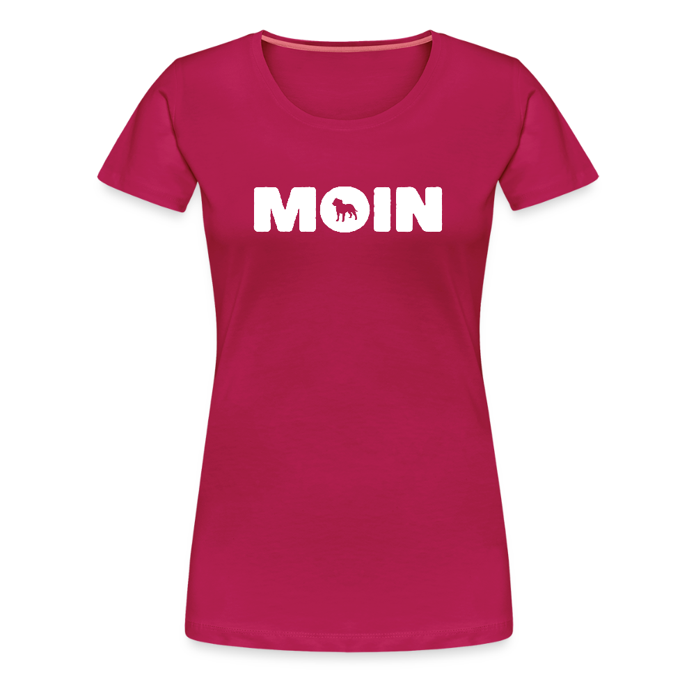 Women’s Premium T-Shirt - Staffordshire Bull Terrier - Moin - dunkles Pink
