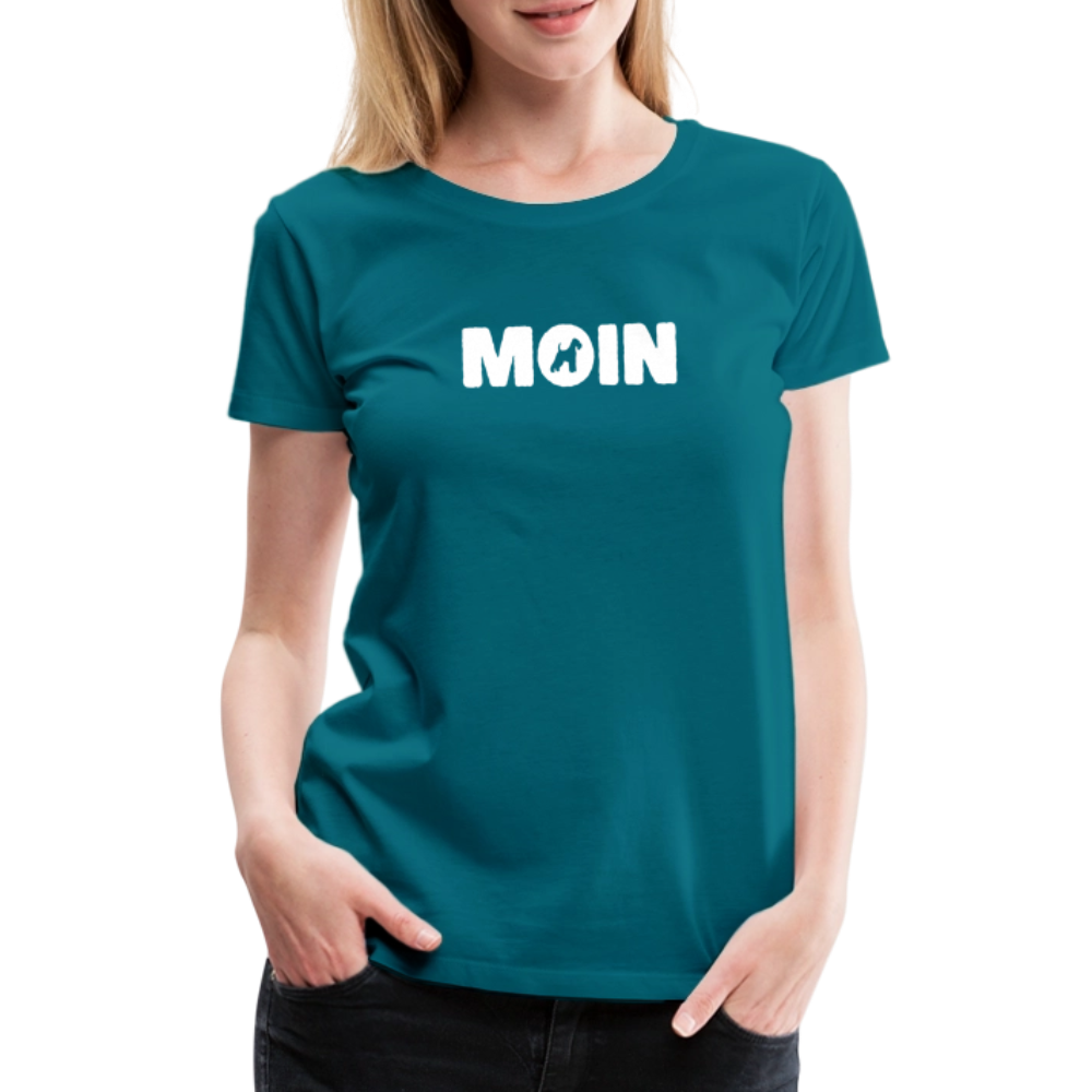 Women’s Premium T-Shirt - Welsh Terrier - Moin - Divablau