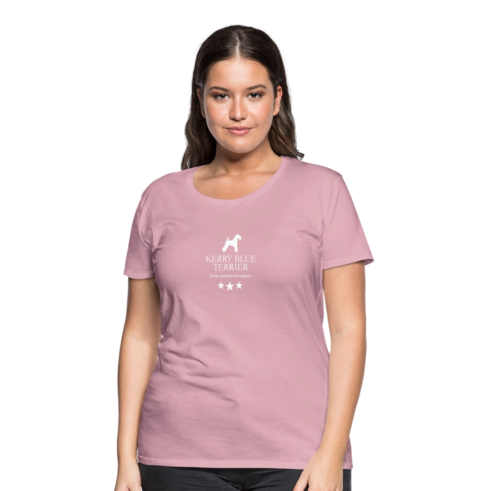 Women’s Premium T-Shirt - Kerry Blue Terrier - Terrier character throughout... - Hellrosa