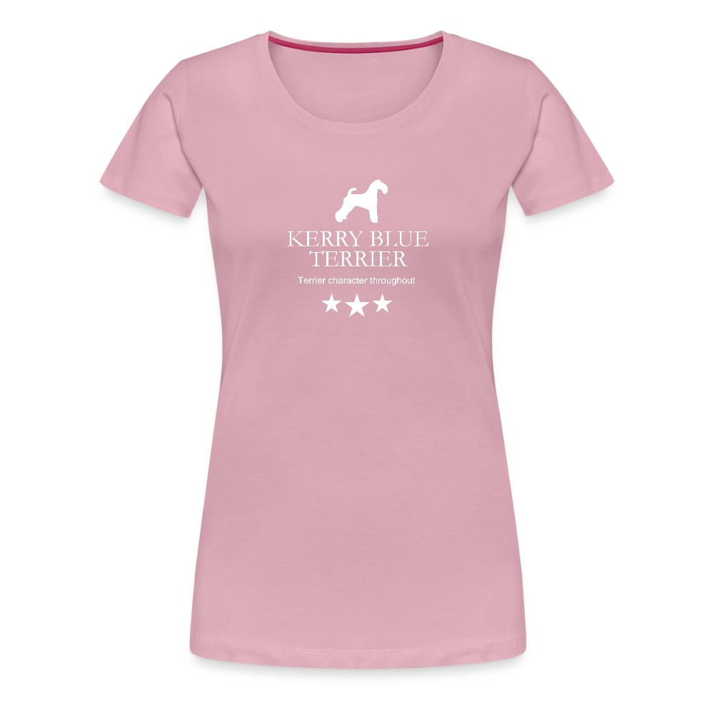 Women’s Premium T-Shirt - Kerry Blue Terrier - Terrier character throughout... - Hellrosa