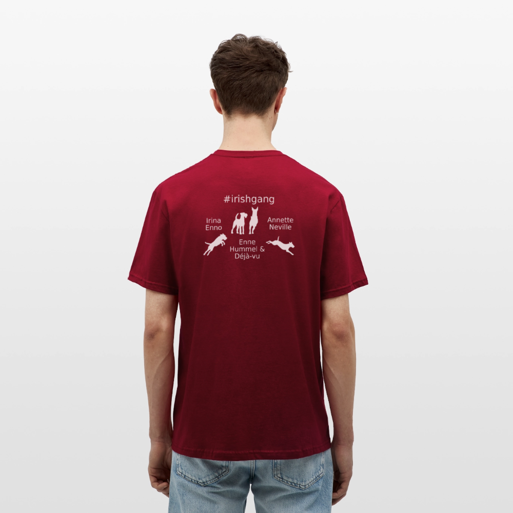 Männer T-Shirt - IRISHGANG - Ziegelrot