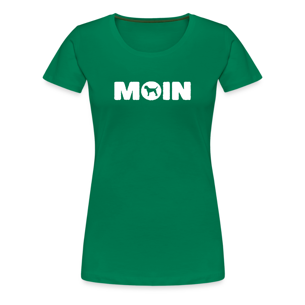 Women’s Premium T-Shirt - Border Terrier - Moin - Kelly Green