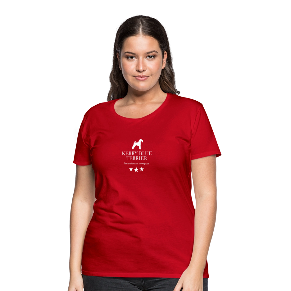 Women’s Premium T-Shirt - Kerry Blue Terrier - Terrier character throughout... - Rot
