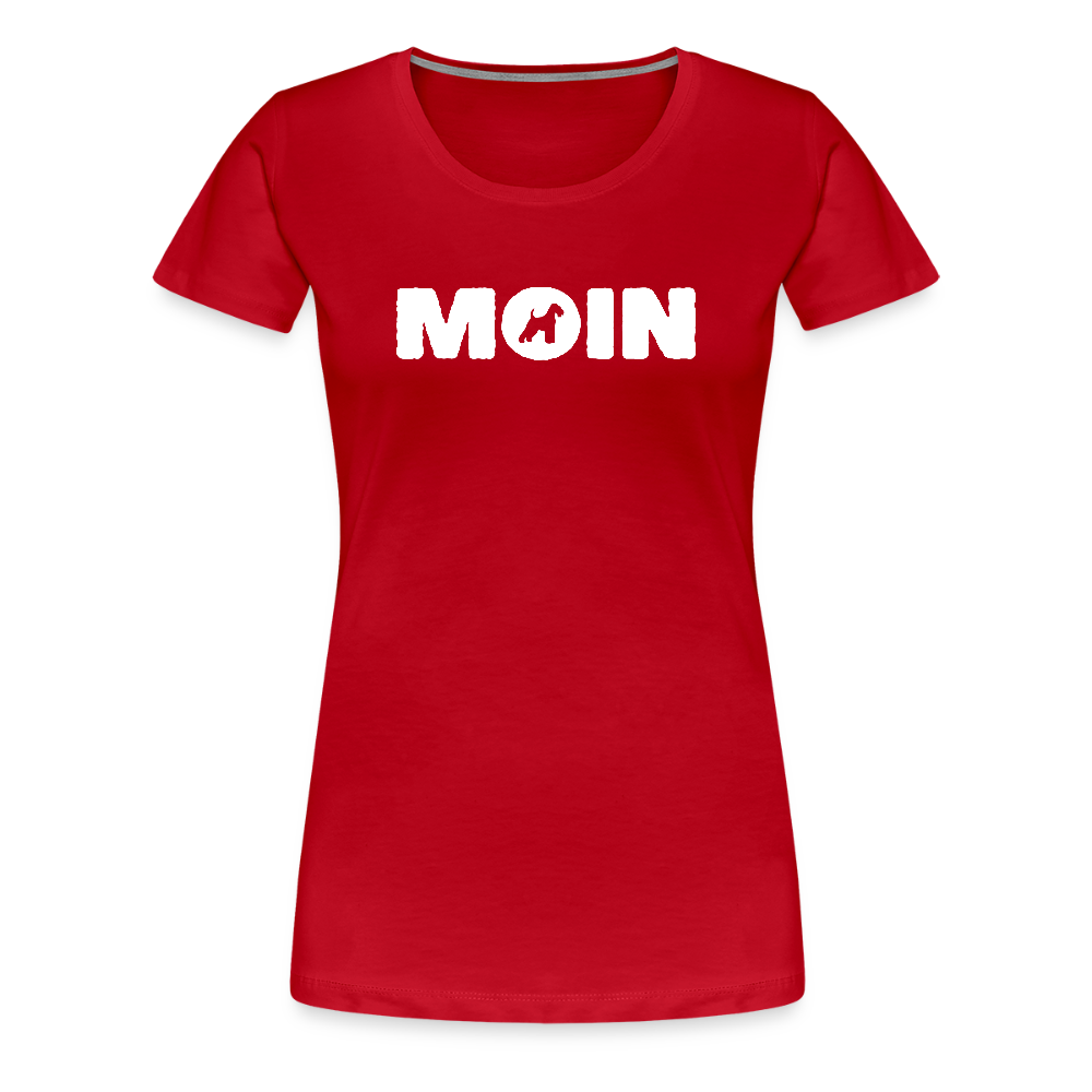 Women’s Premium T-Shirt - Welsh Terrier - Moin - Rot