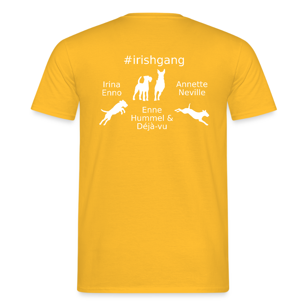 Männer T-Shirt - IRISHGANG - Gelb