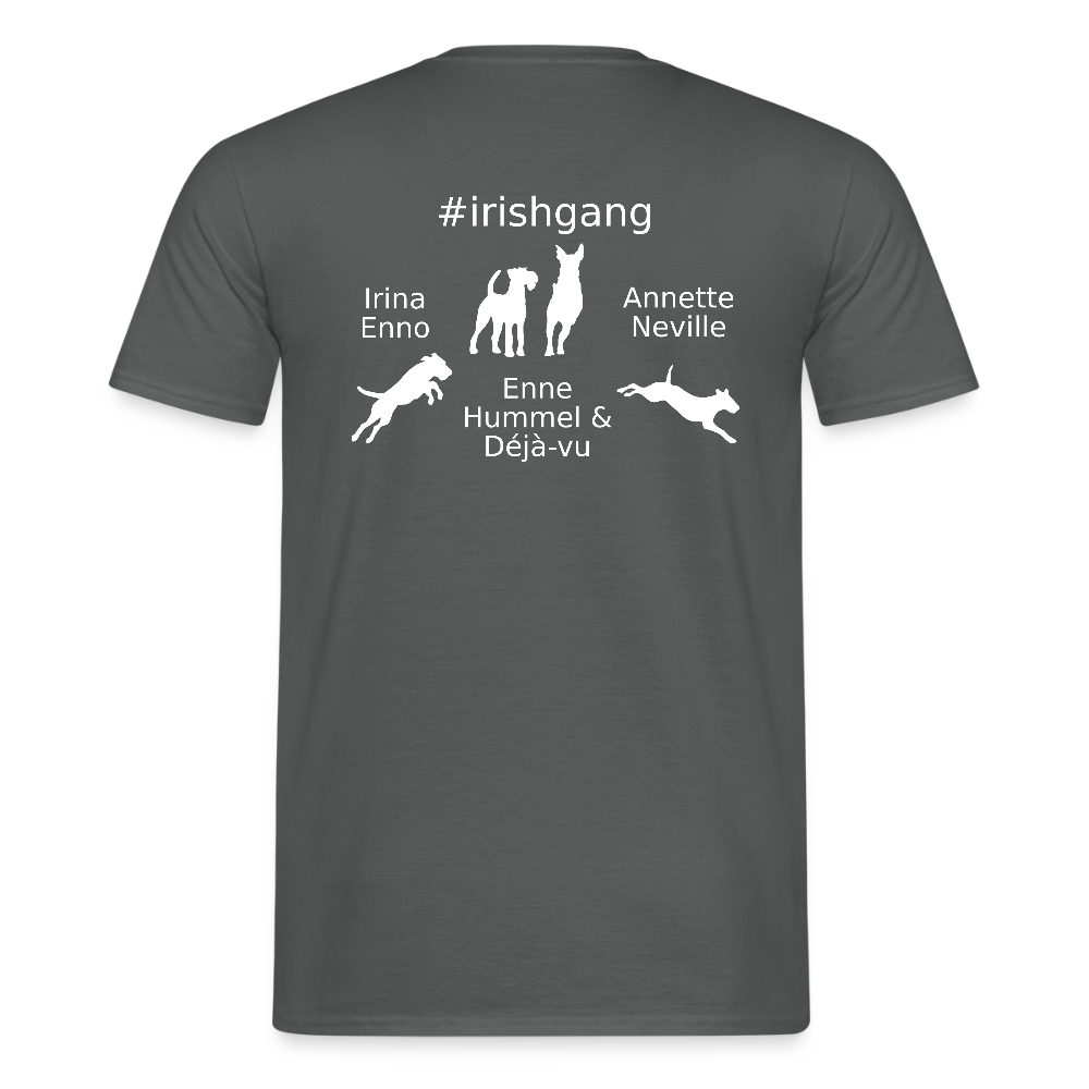 Männer T-Shirt - IRISHGANG - Anthrazit