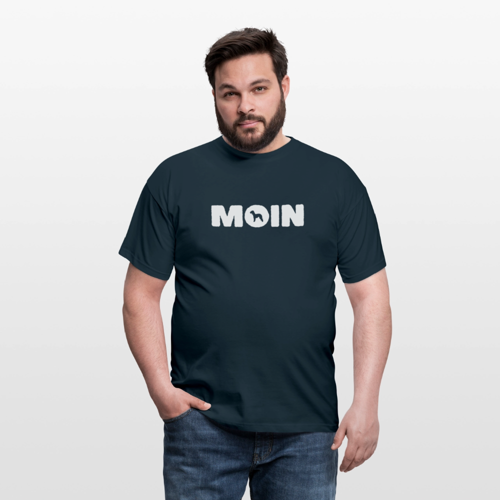 Bedlington Terrier - Moin | Männer T-Shirt - Navy