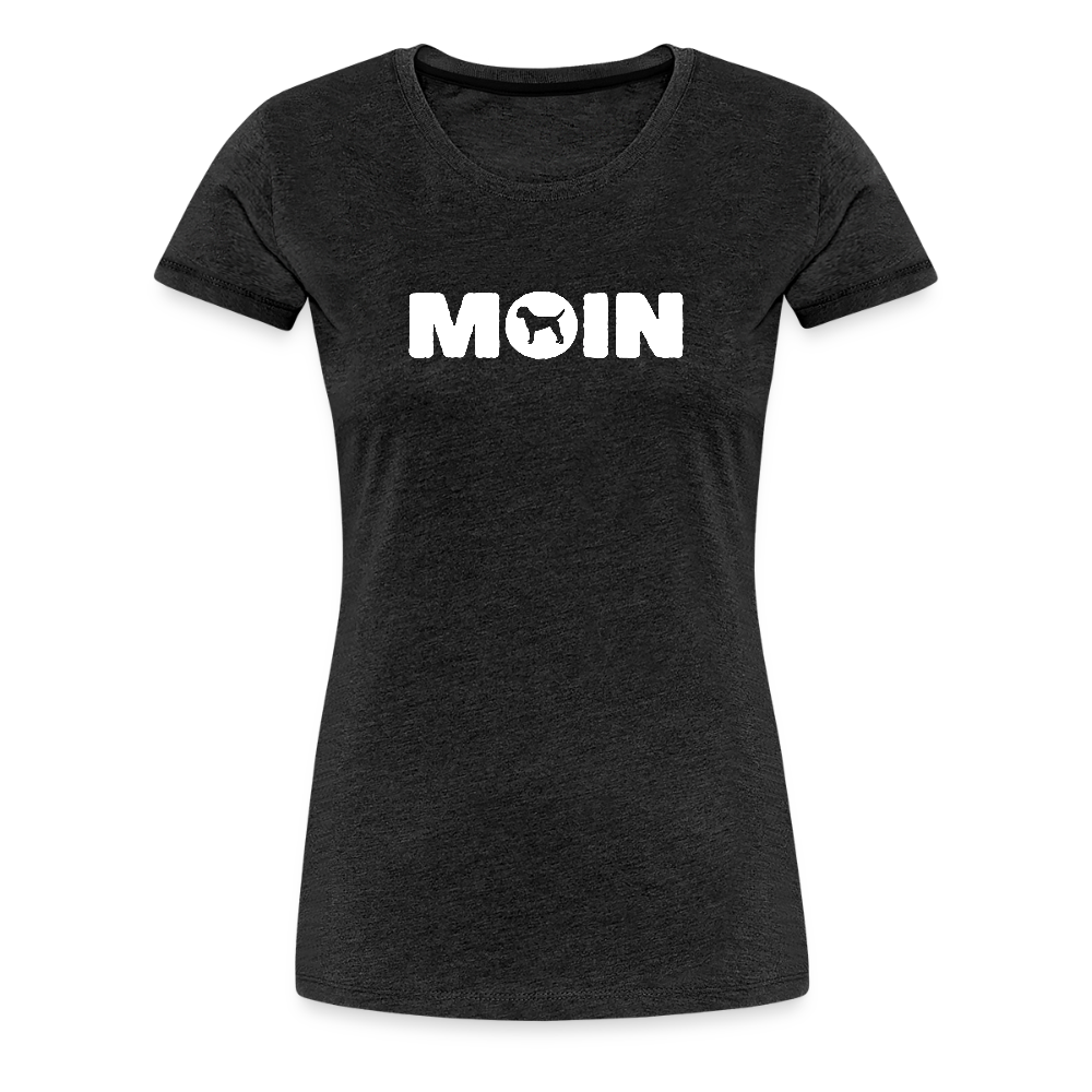 Women’s Premium T-Shirt - Border Terrier - Moin - Anthrazit