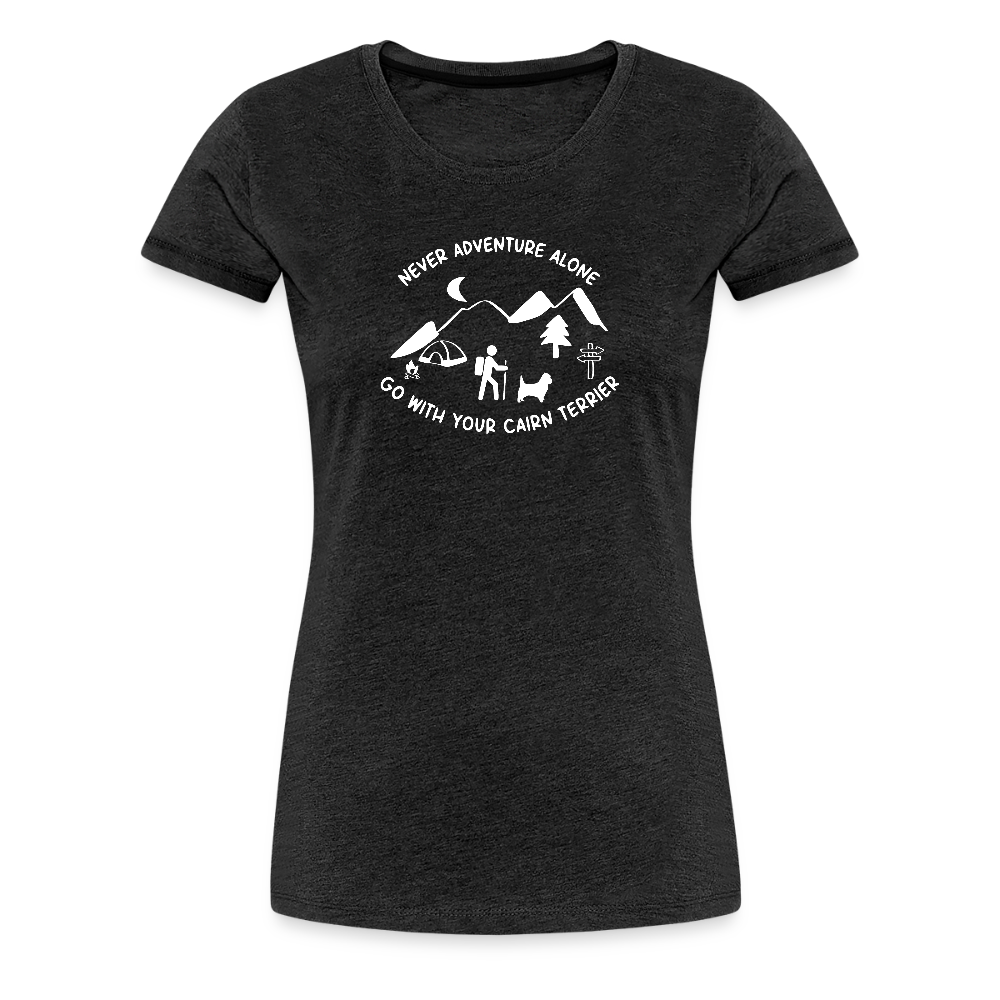 Women’s Premium T-Shirt - Cairn Terrier - Abenteuer - Anthrazit