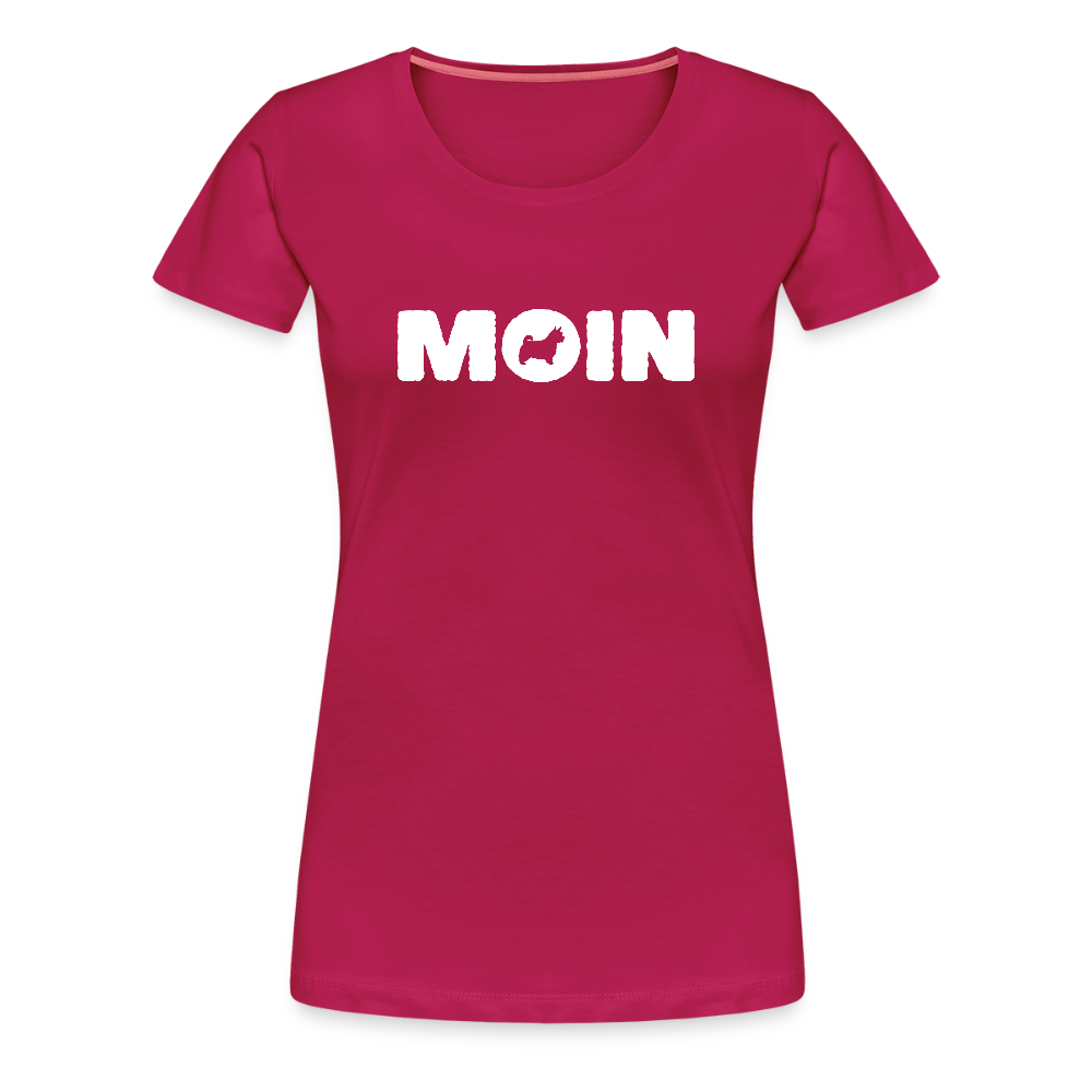 Women’s Premium T-Shirt - Norwich Terrier - Moin - dunkles Pink