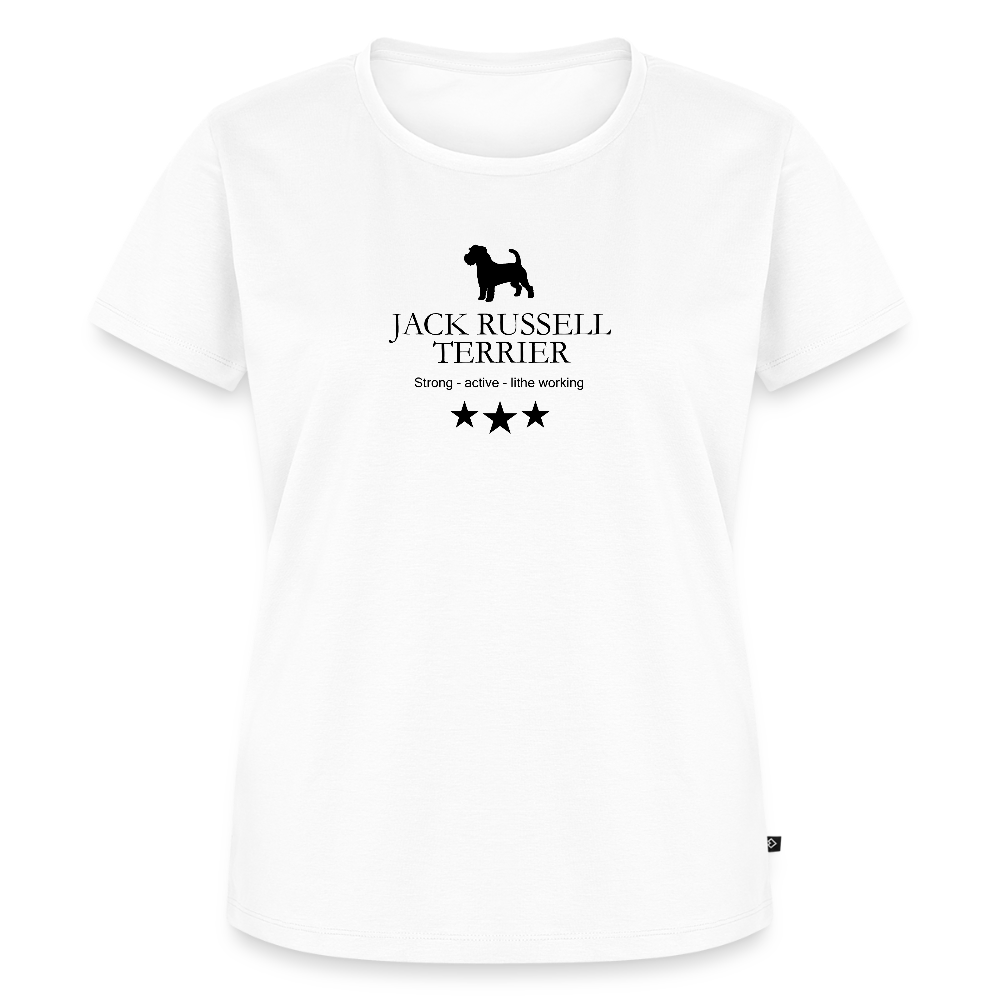 Women’s Premium T-Shirt - Jack Russell Terrier - Strong, active, lithe working... - Weiß
