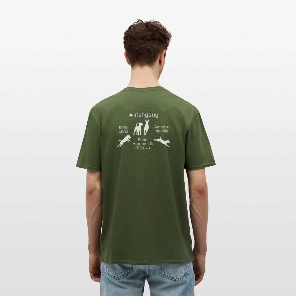 Männer T-Shirt - IRISHGANG - Militärgrün