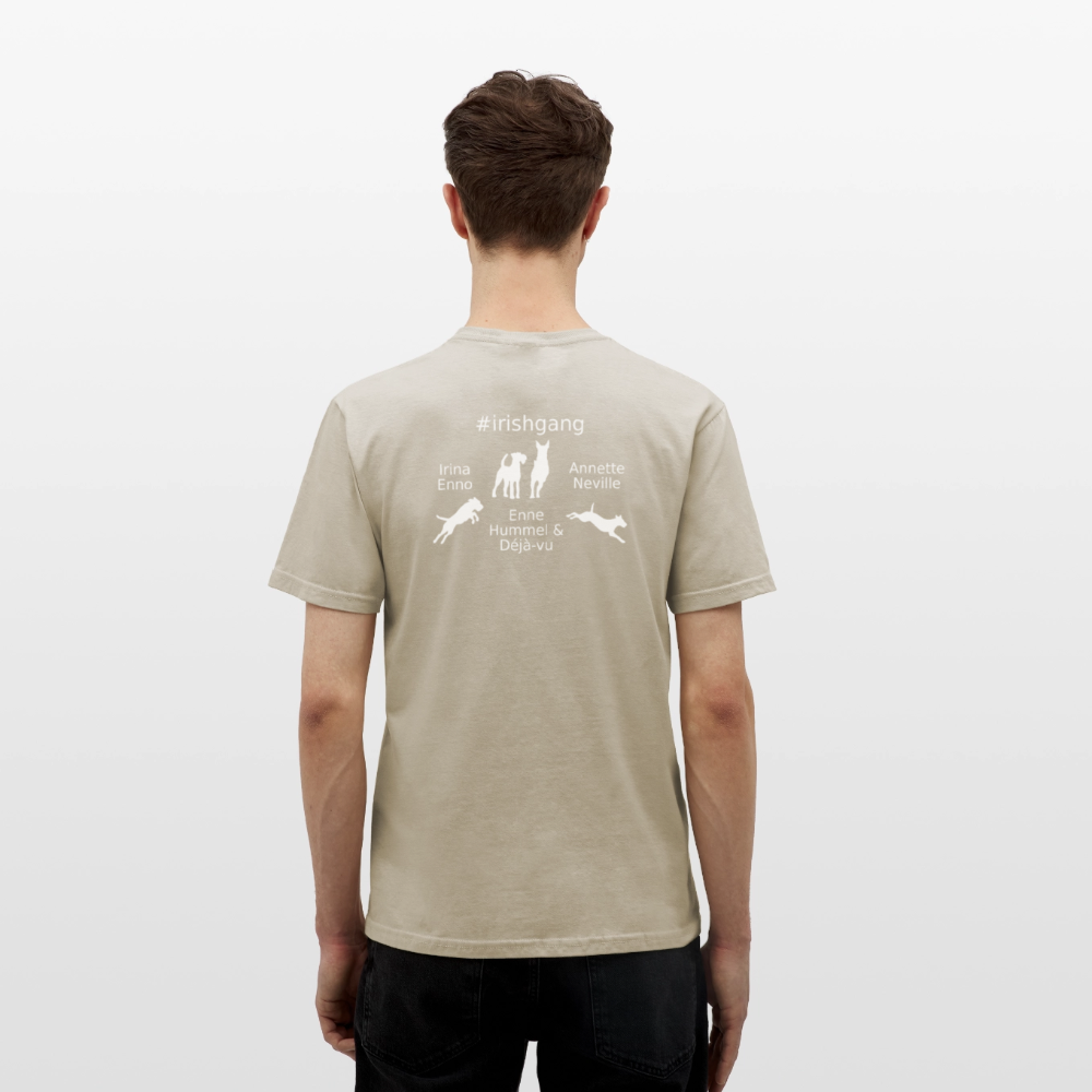 Männer T-Shirt - IRISHGANG - Sandbeige