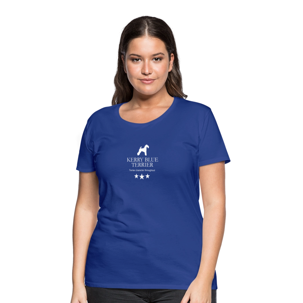 Women’s Premium T-Shirt - Kerry Blue Terrier - Terrier character throughout... - Königsblau