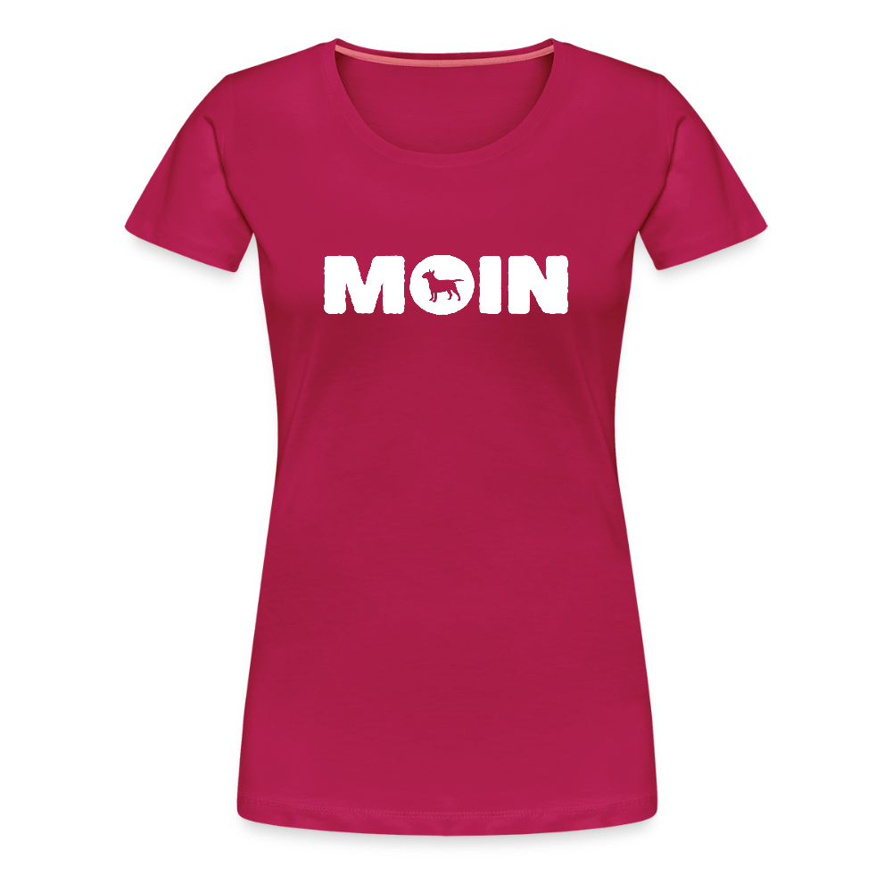 Bull Terrier - Moin | Women’s Premium T-Shirt - dunkles Pink