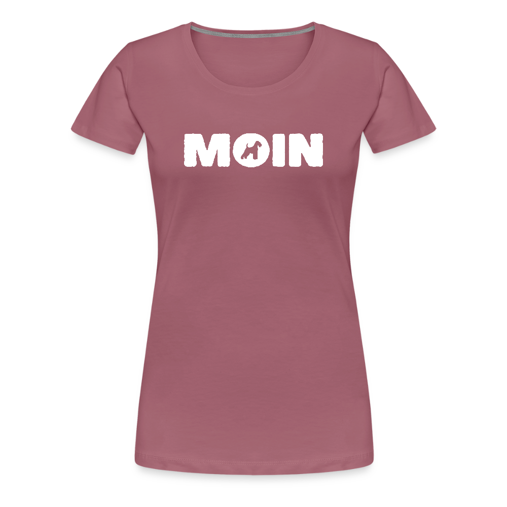 Women’s Premium T-Shirt - Welsh Terrier - Moin - Malve