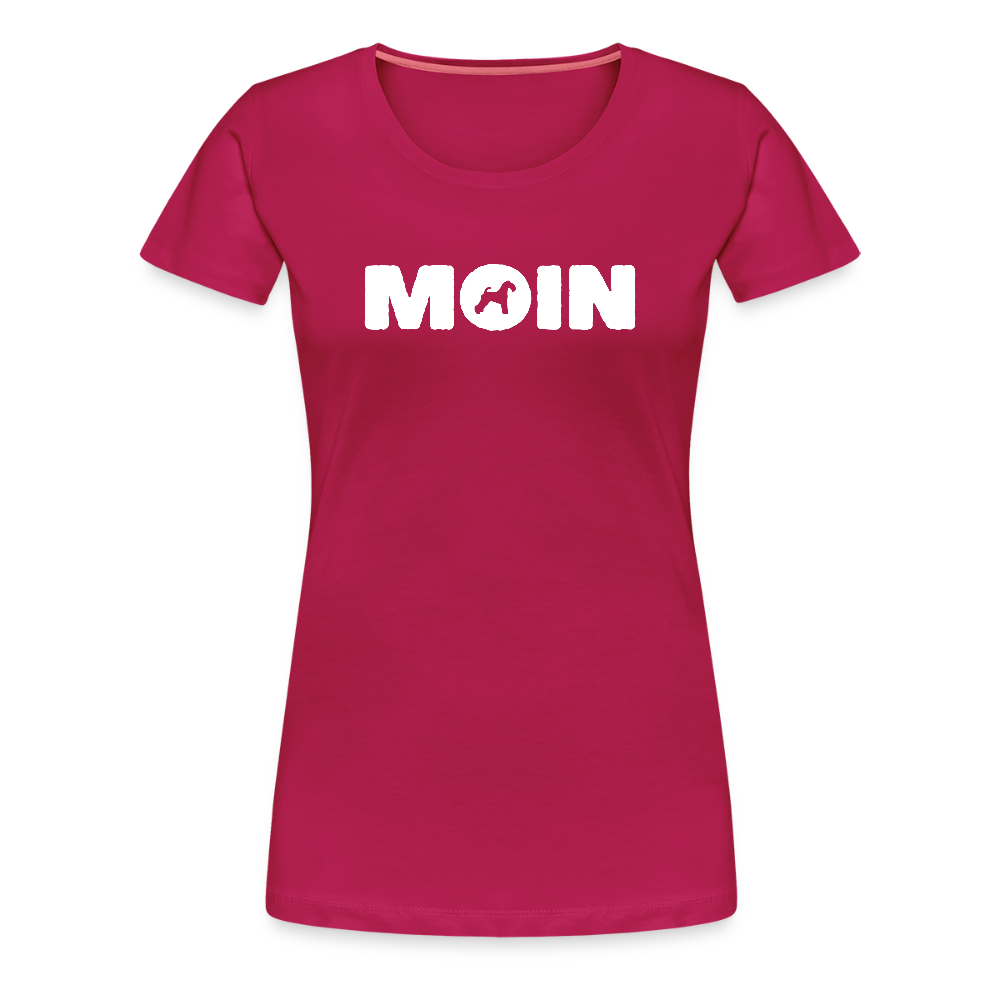 Women’s Premium T-Shirt - Kerry Blue Terrier - Moin - dunkles Pink
