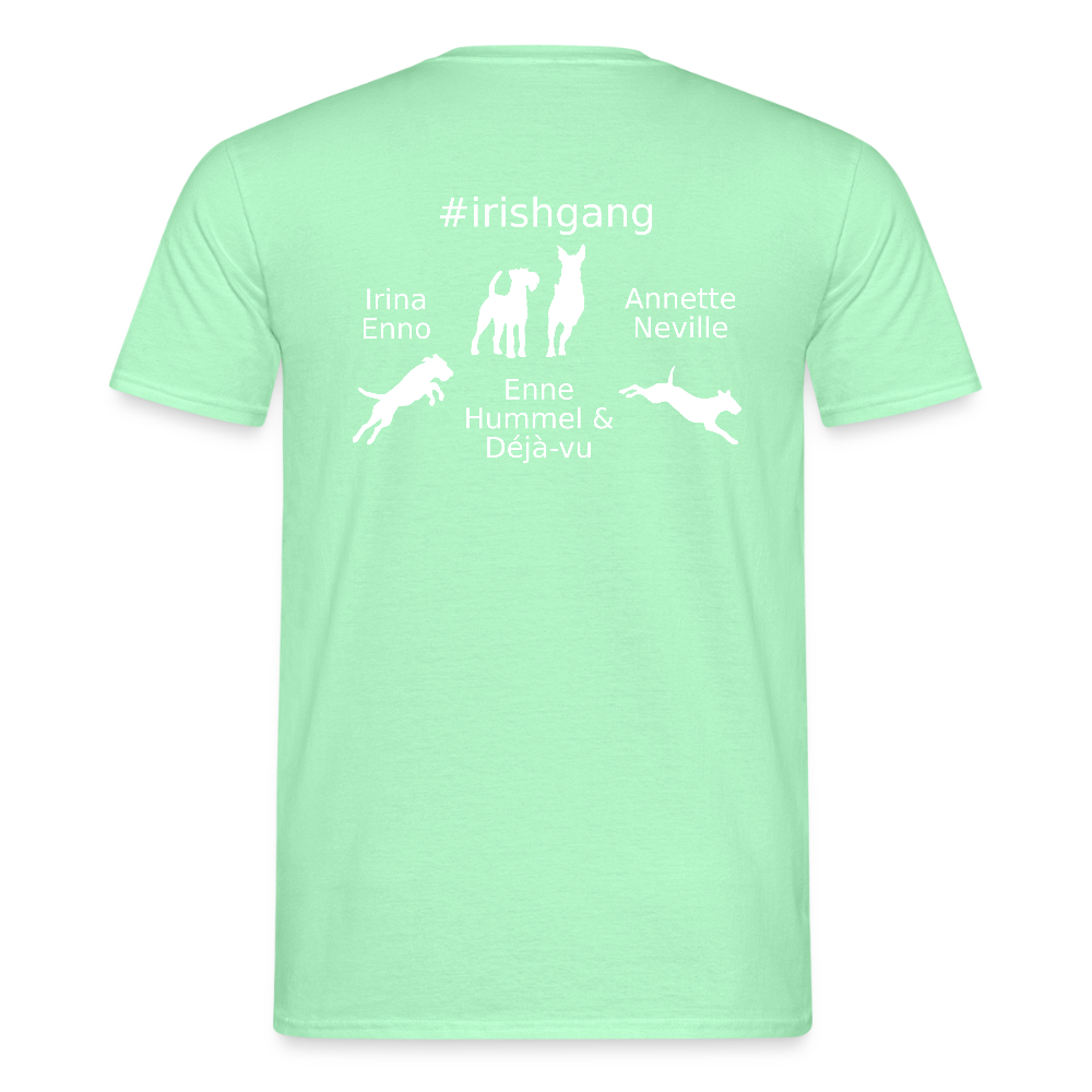 Männer T-Shirt - IRISHGANG - Mintgrün