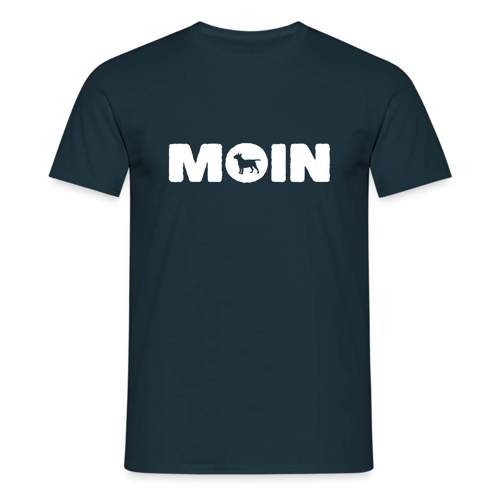 Bull Terrier - Moin | Männer T-Shirt - Navy
