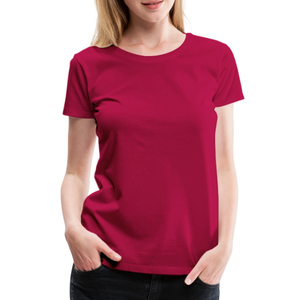 Border Terrier Agility | Women’s Premium T-Shirt - dunkles Pink