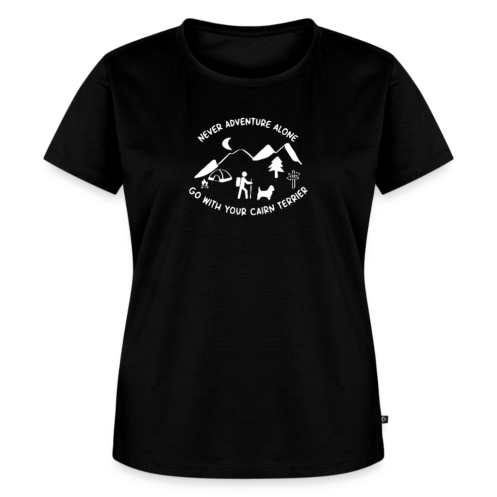 Women’s Premium T-Shirt - Cairn Terrier - Abenteuer - Schwarz