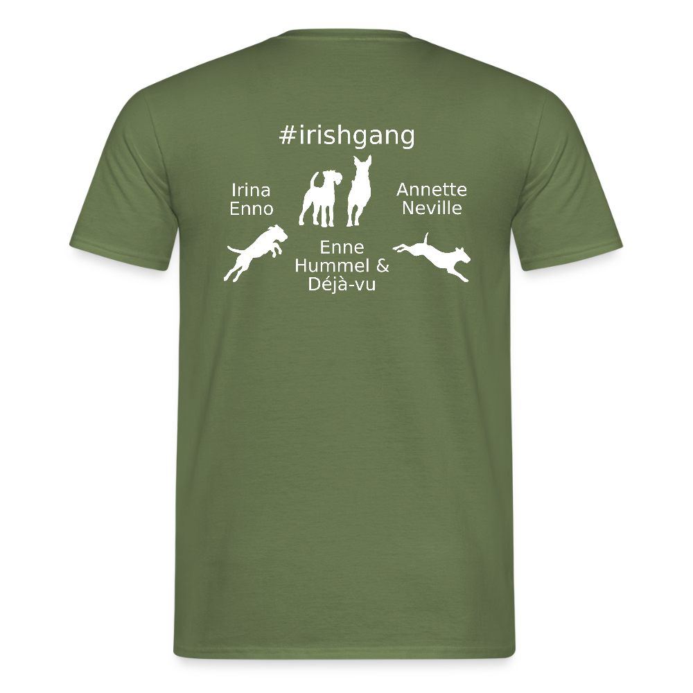 Männer T-Shirt - IRISHGANG - Militärgrün