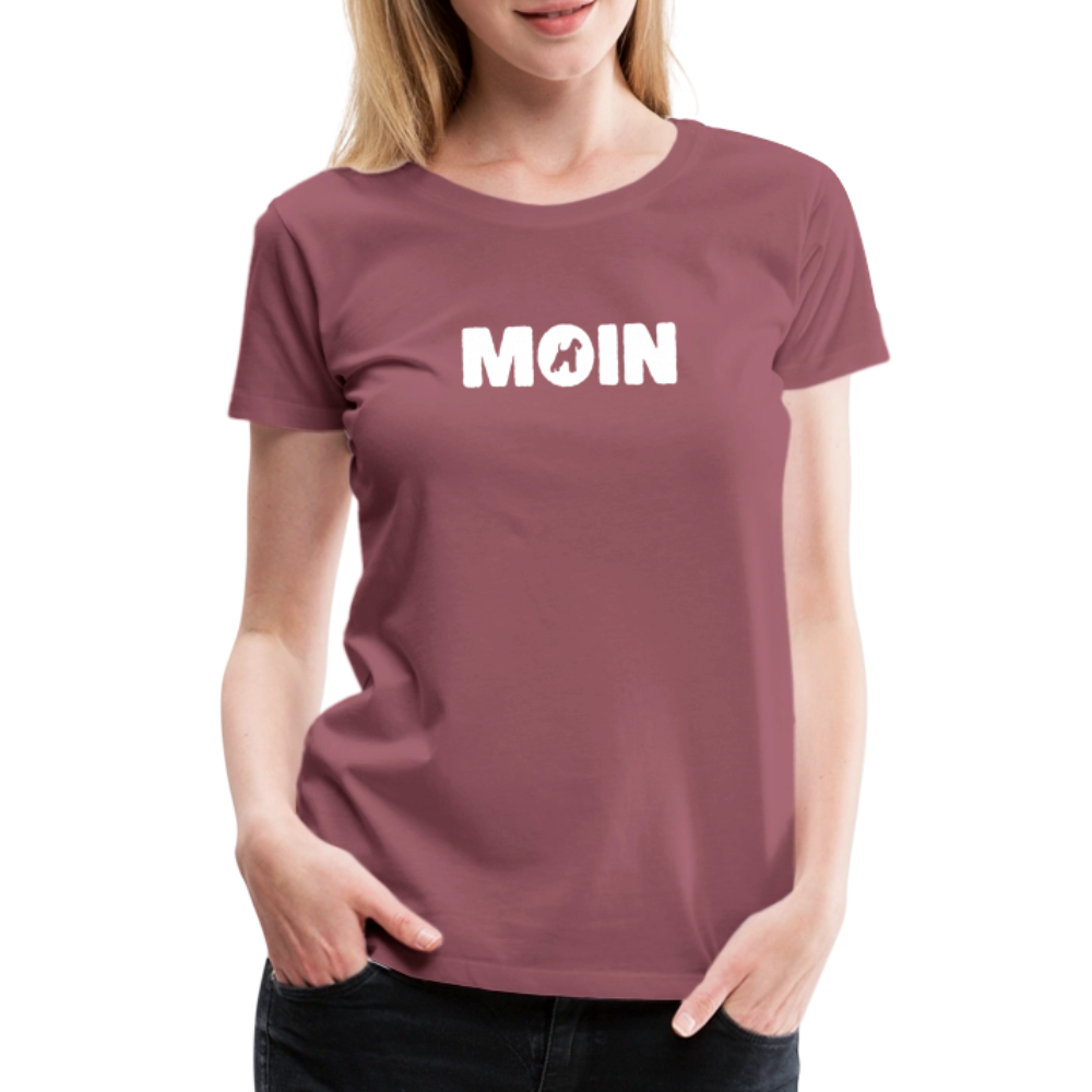 Women’s Premium T-Shirt - Welsh Terrier - Moin - Malve