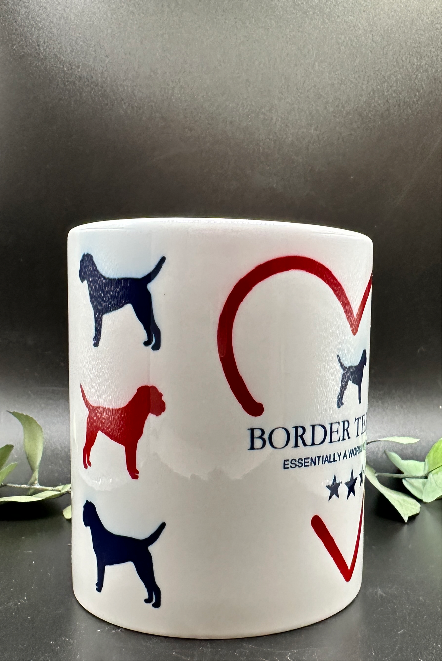 Border Terrier-Tasse „Standard“