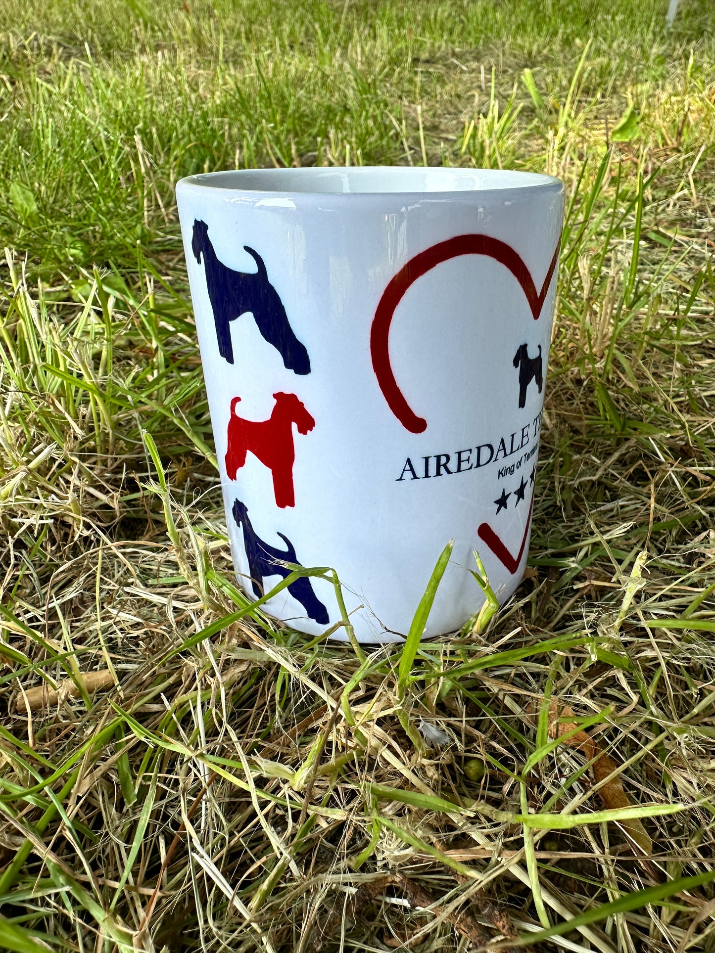 Airedale Terrier-Tasse „Standard“