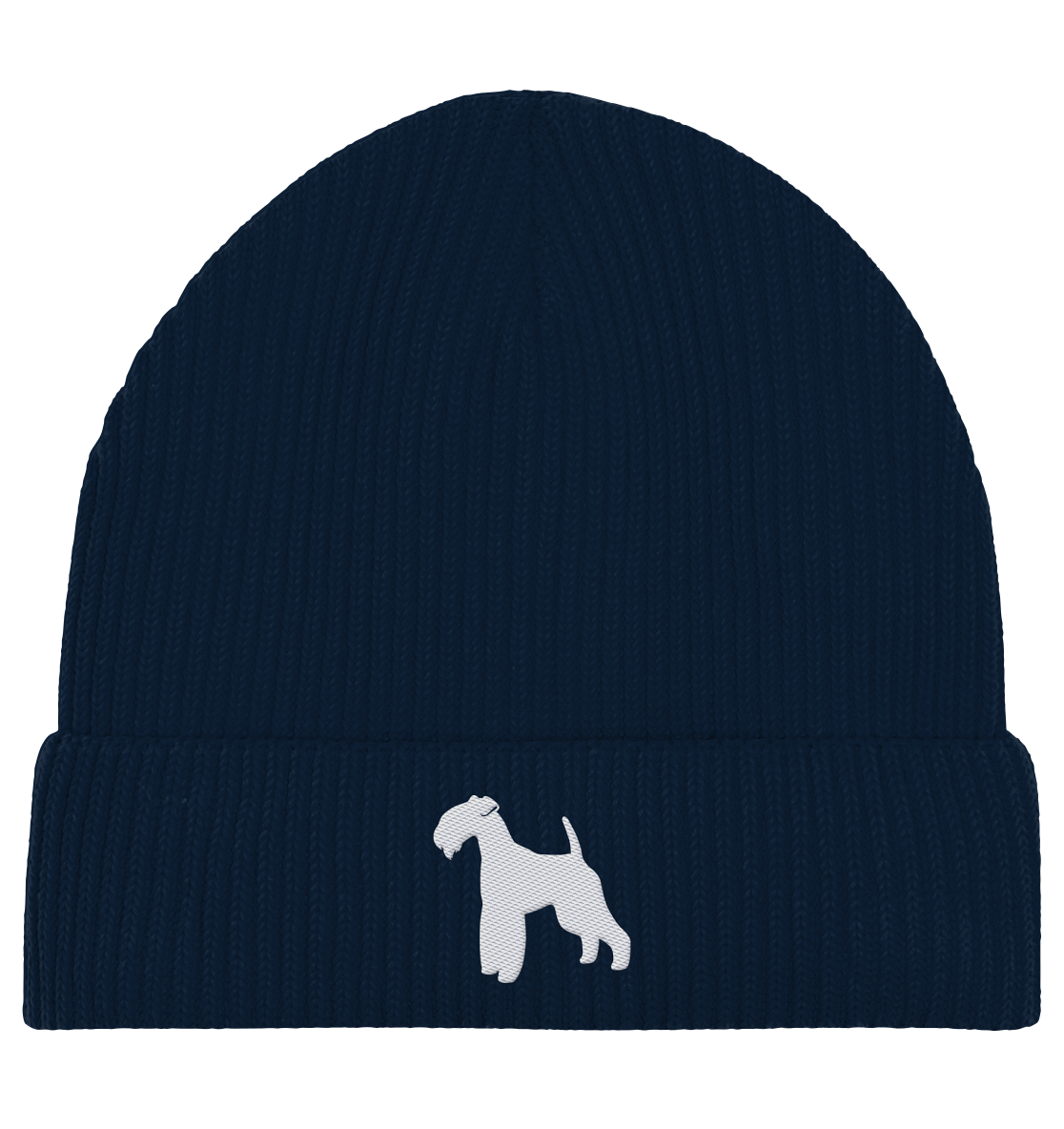 Lakeland Terrier-Silhouette - Organic Fisherman Beanie