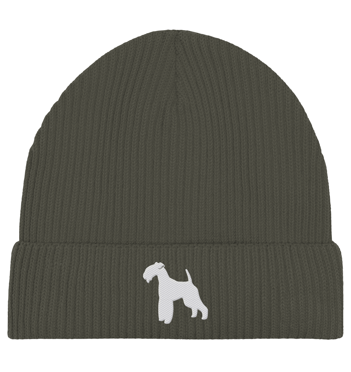 Lakeland Terrier-Silhouette - Organic Fisherman Beanie