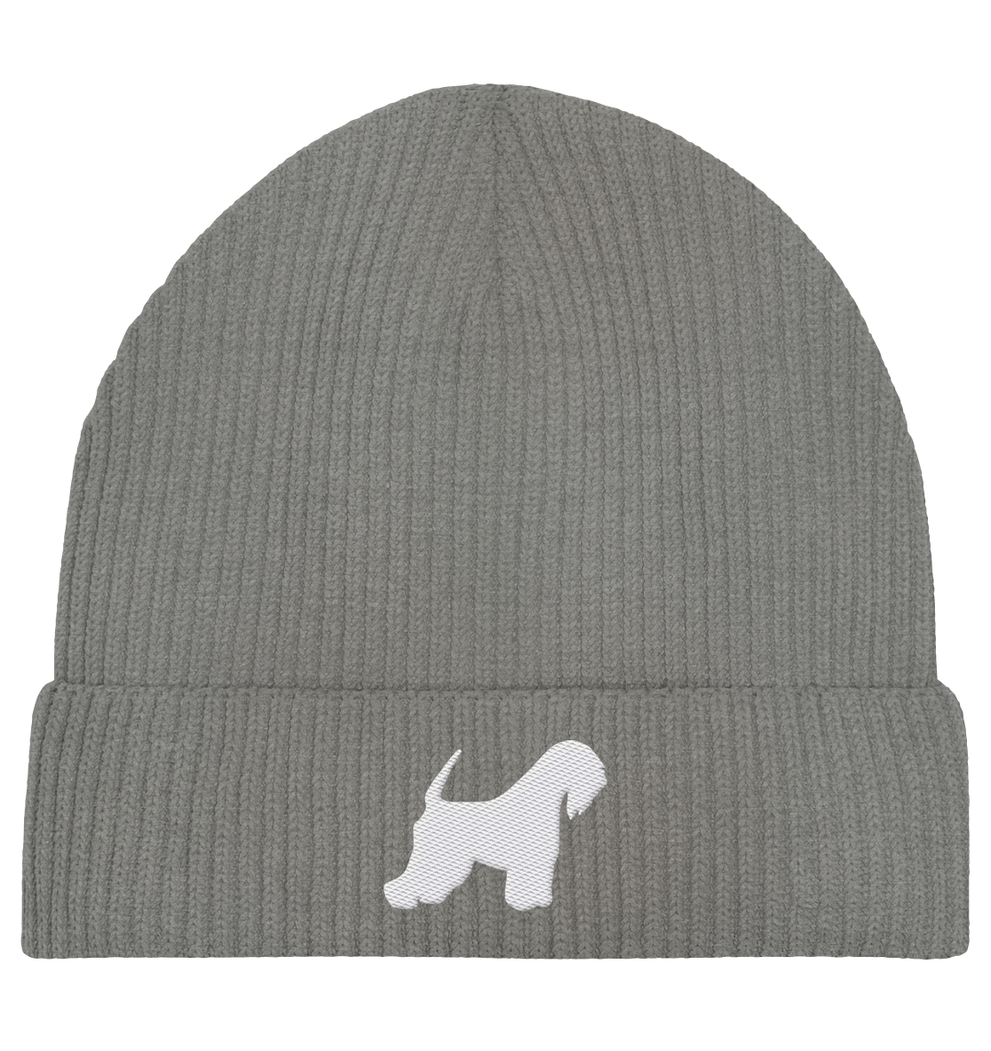 Irish Soft Coated Wheaten Terrier-Silhouette - Organic Fisherman Beanie