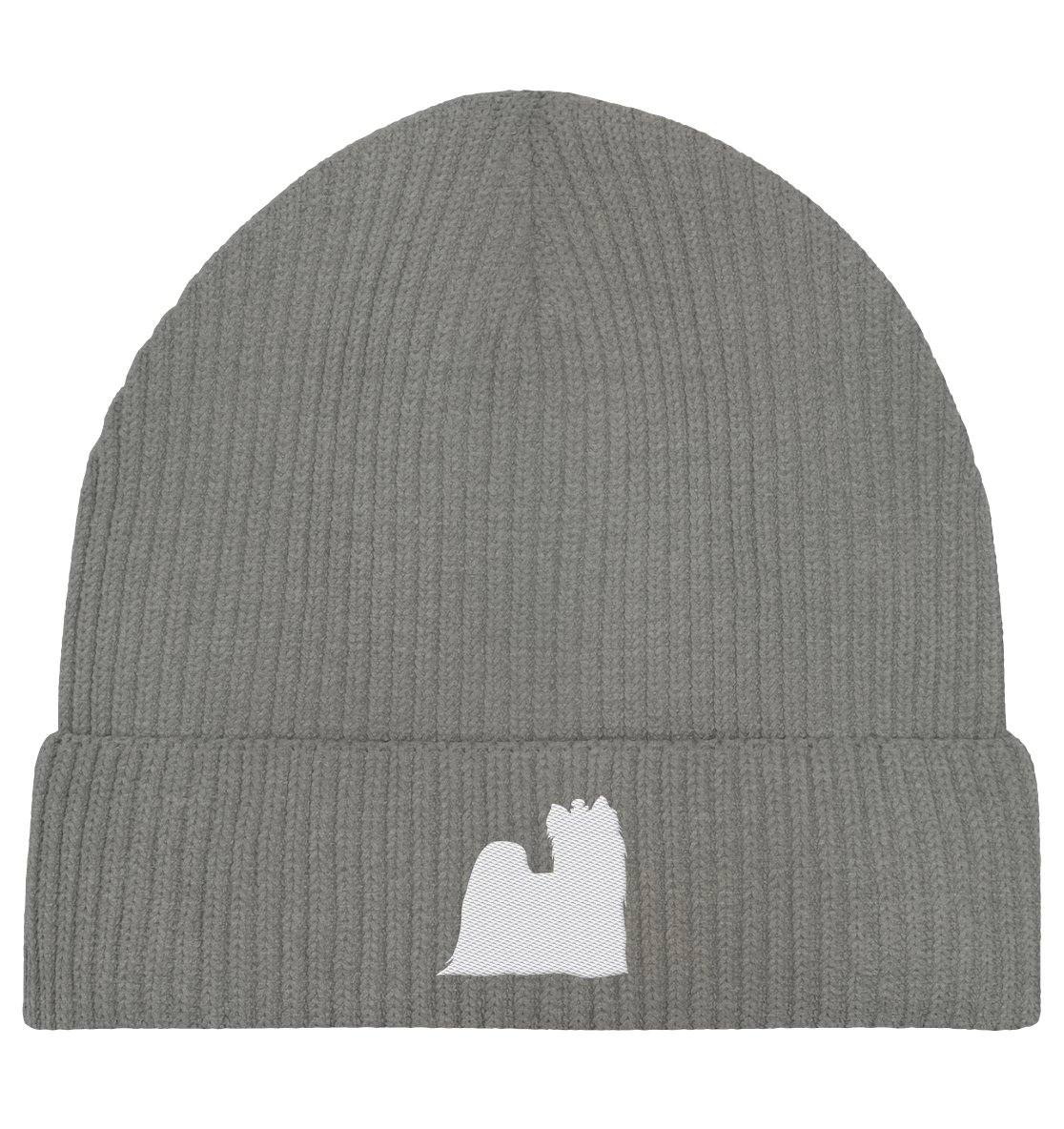 Yorkshire Terrier-Silhouette - Organic Fisherman Beanie