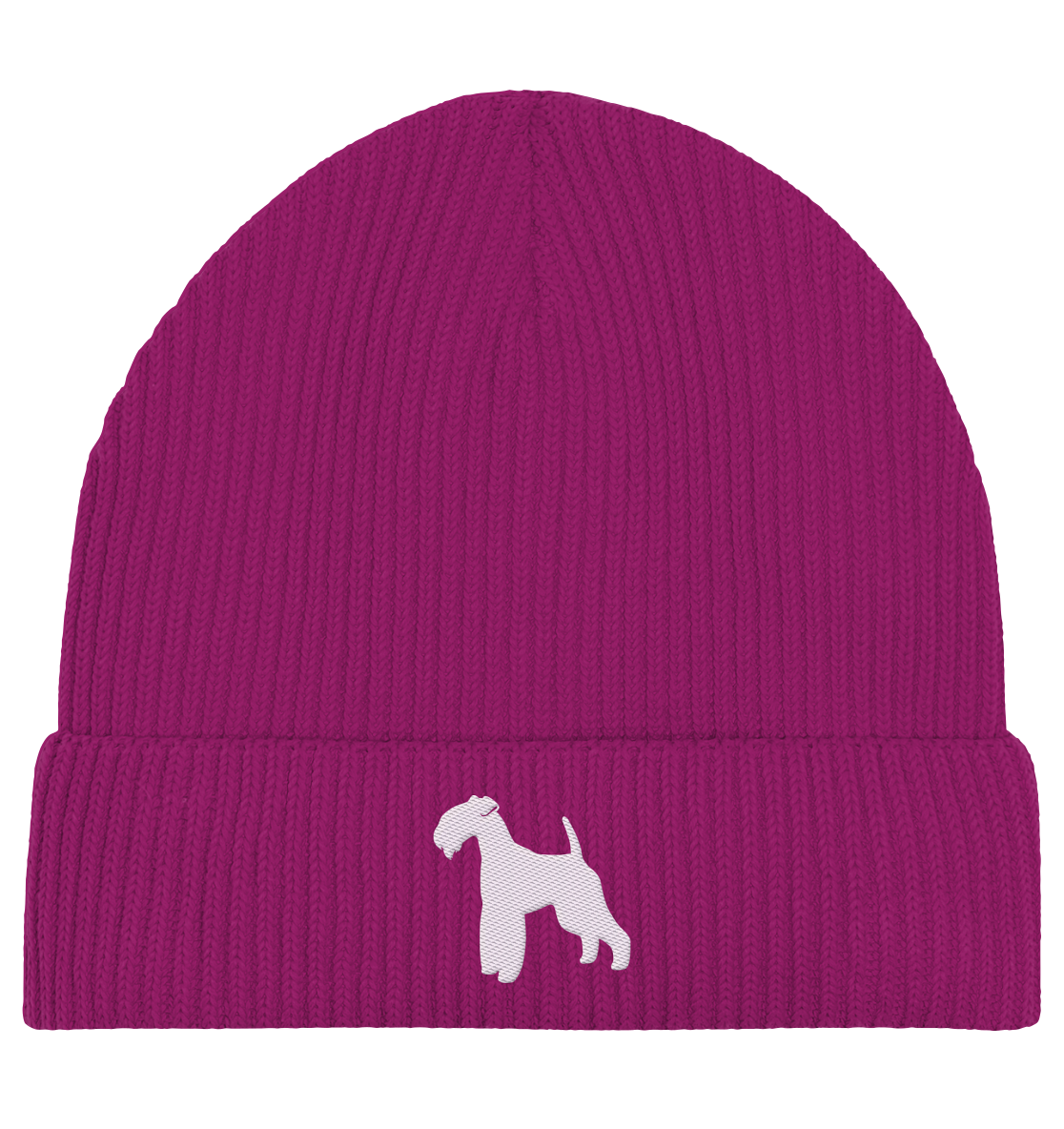 Lakeland Terrier-Silhouette - Organic Fisherman Beanie